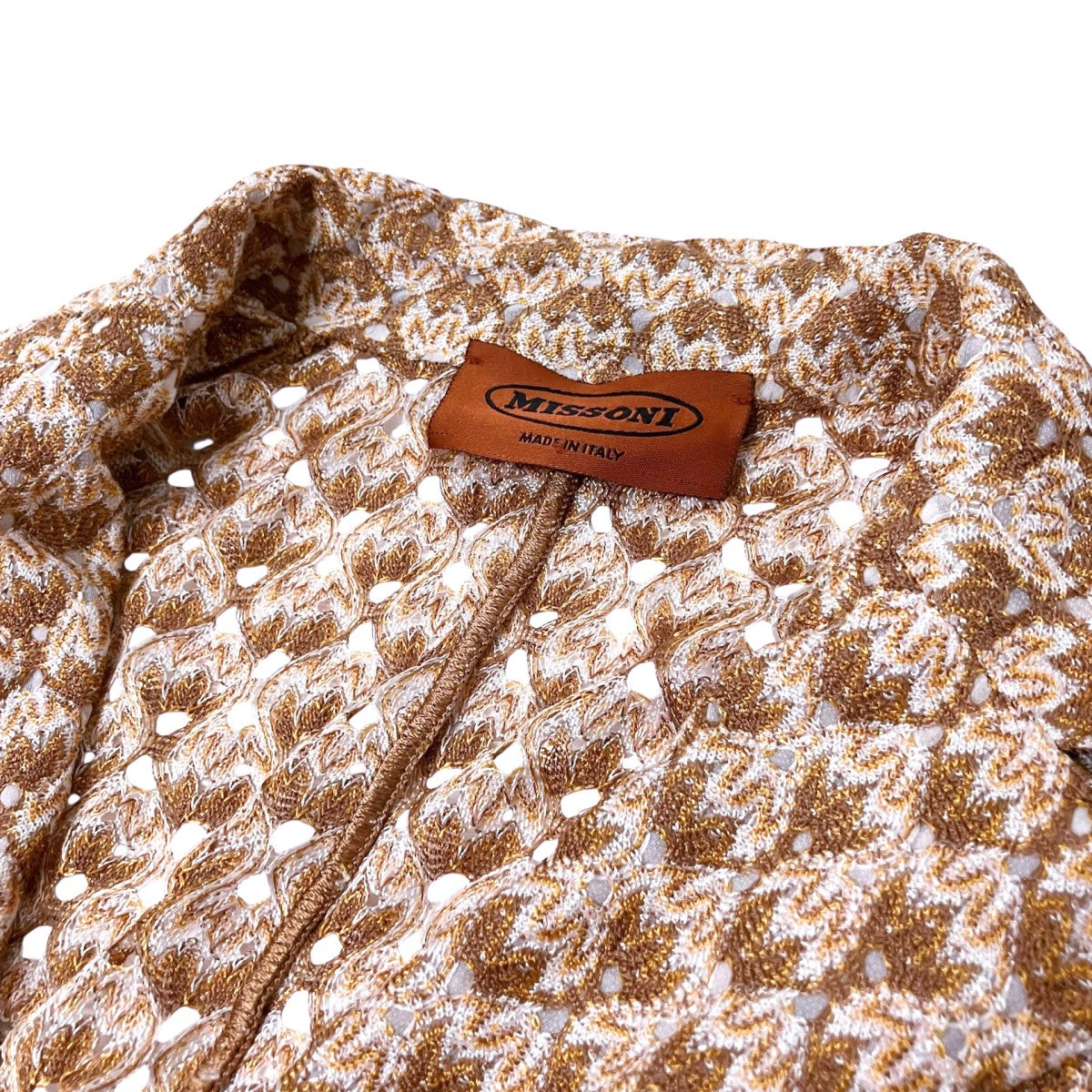 MISSONI(ミッソーニ) レースジャケット オレンジ サイズ 40｜【公式