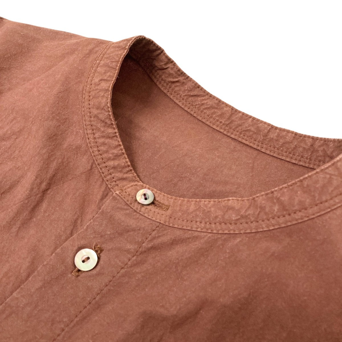 nest Robe コットンラミー切替シャツワンピース01213 1064 古着・中古-4枚目のアイテム画像