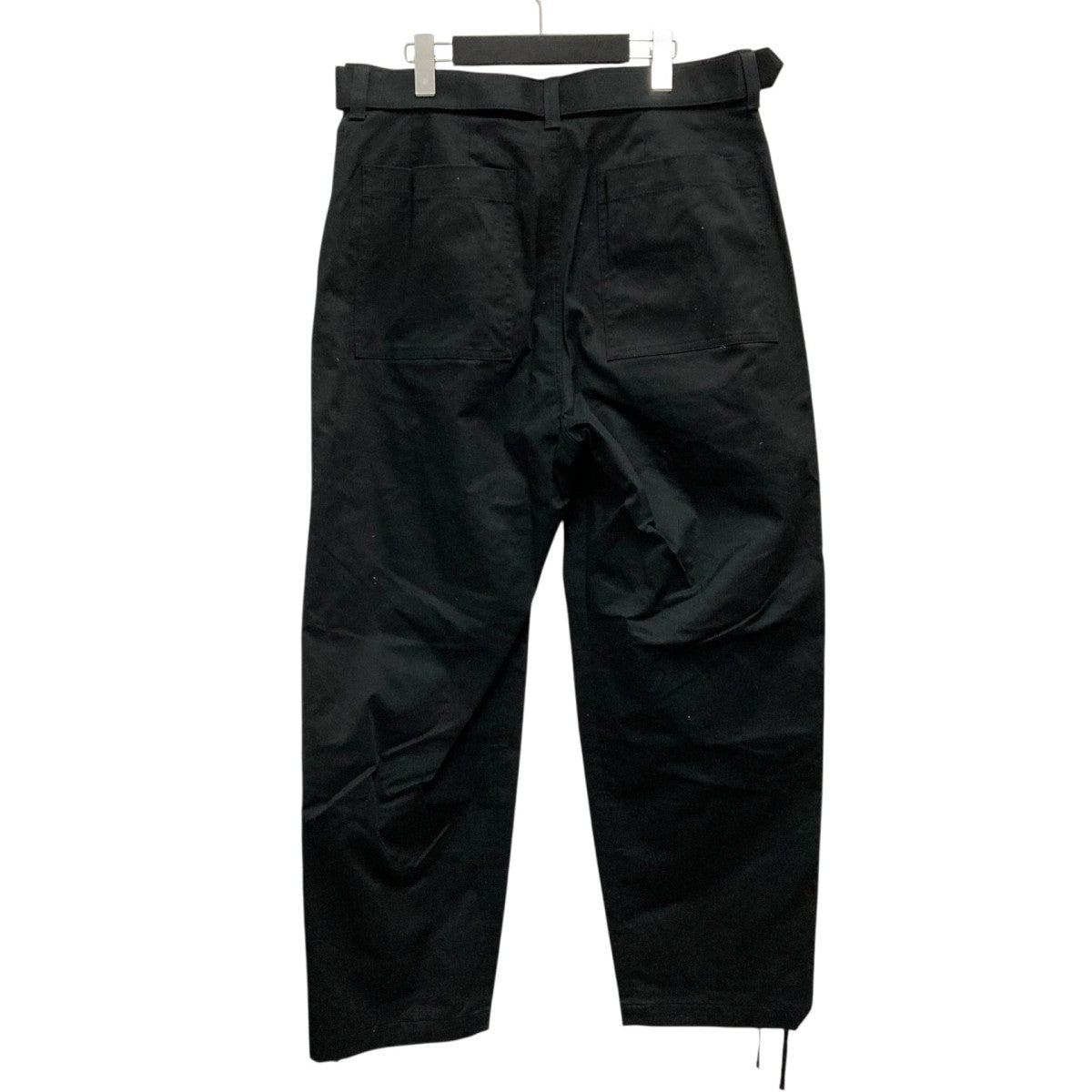 SOPHNET． STRETCH CHINO BELTED TUCK HEM CORD TAPERED PANTSタックパンツSOPH 230012 古着・中古-2枚目のアイテム画像