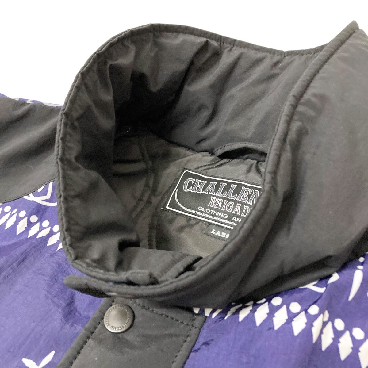 BANDANA 80’s JACKET総柄中綿ジャケットCLG JK 025 010