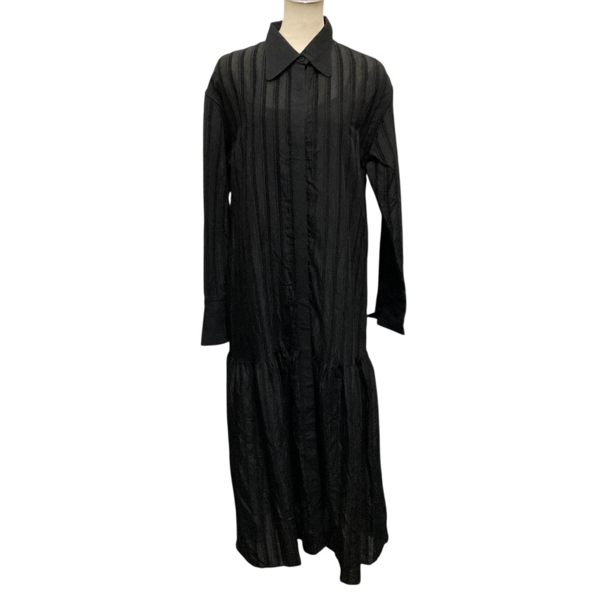 TODAYFUL Sheerstripe Shirts Dressシャツワンピース12120311 古着・中古-1枚目のアイテム画像