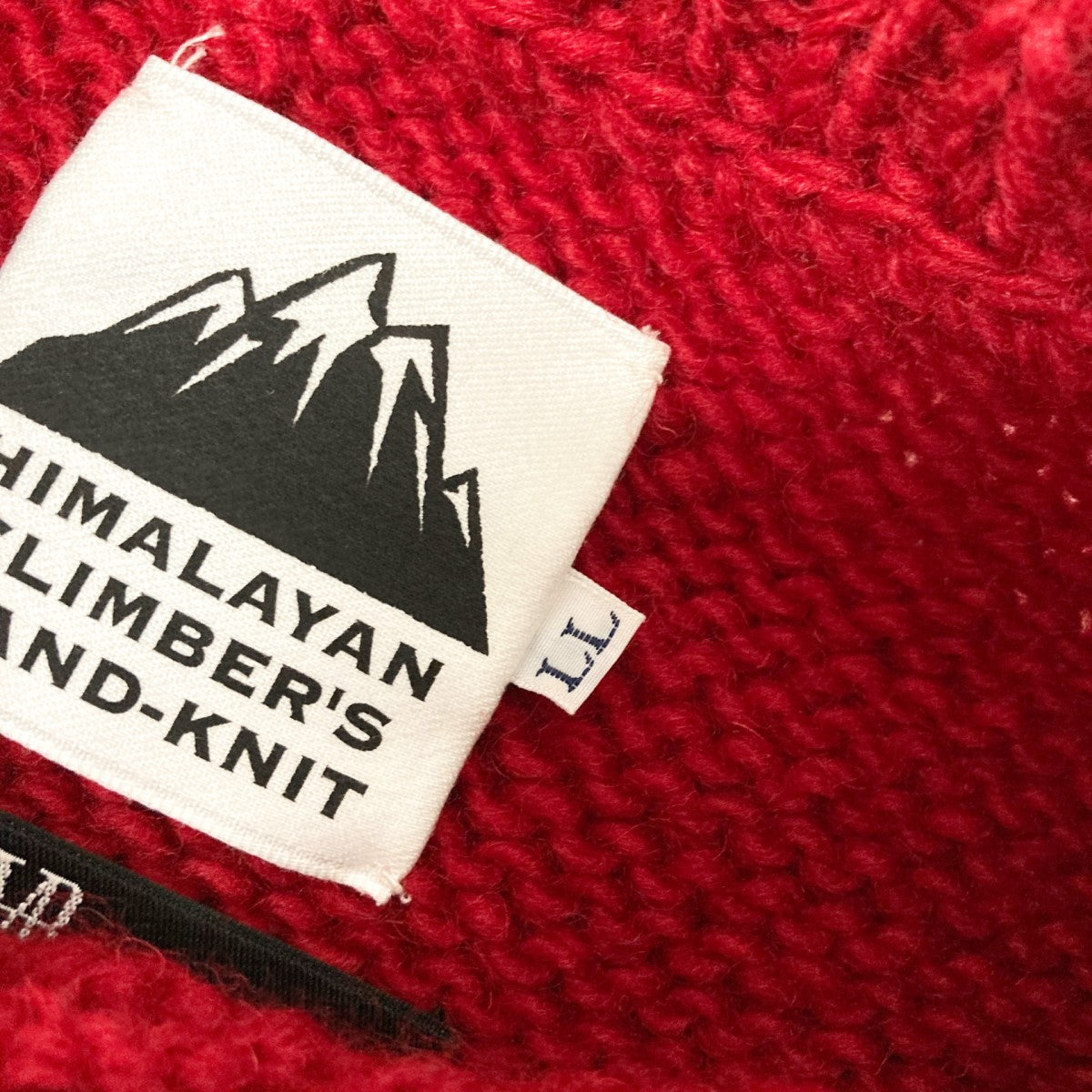 HIMALAYAN CLIMBER’S ニットベストHCK F37 古着・中古-4枚目のアイテム画像