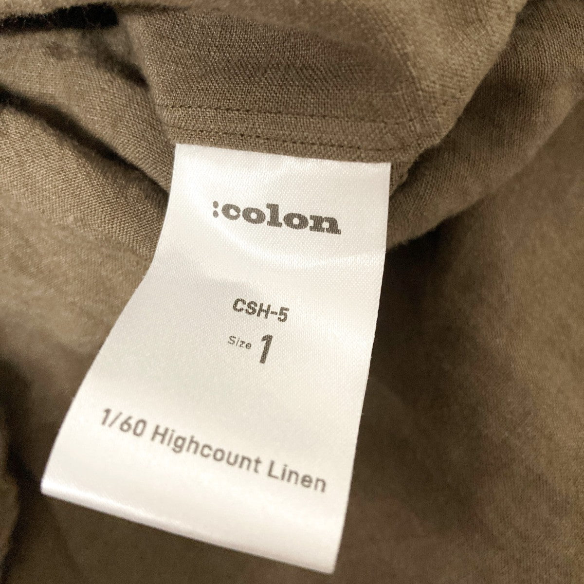 リネンシャツCSH 5