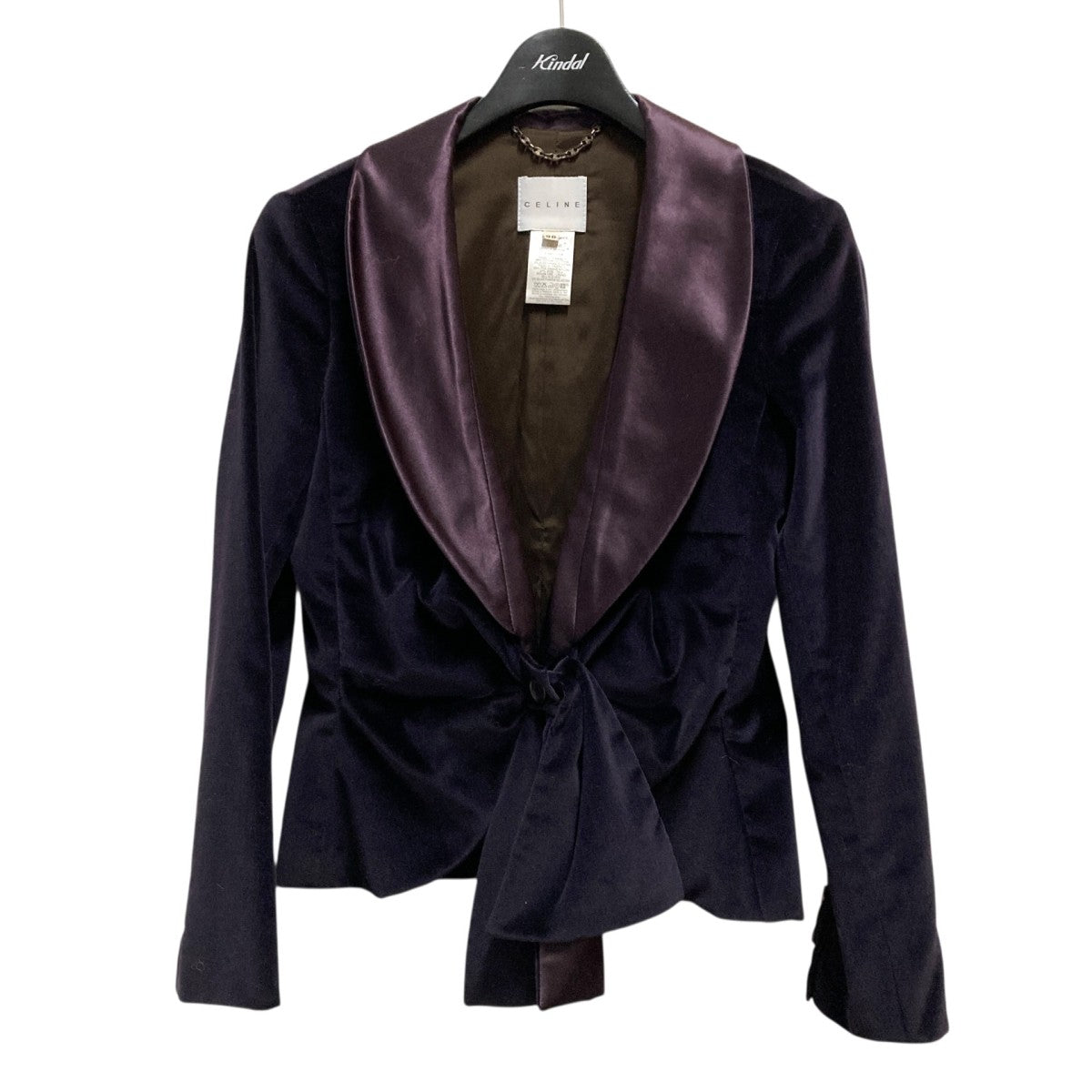 CELINE ベロアジャケット25647/1528 古着・中古-1枚目のアイテム画像