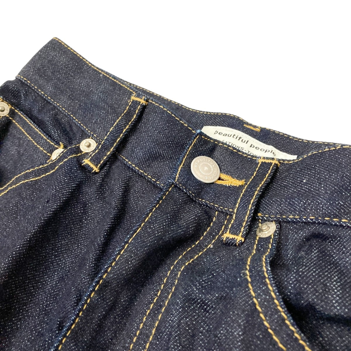beautiful people デニムパンツ1915105018 古着・中古-3枚目のアイテム画像