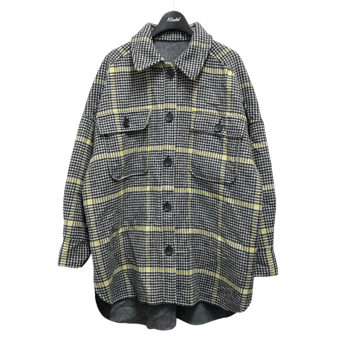 Diagram GRACE CONTINENTAL チェックシャツジャケット3940 1102 0 古着・中古-1枚目のアイテム画像