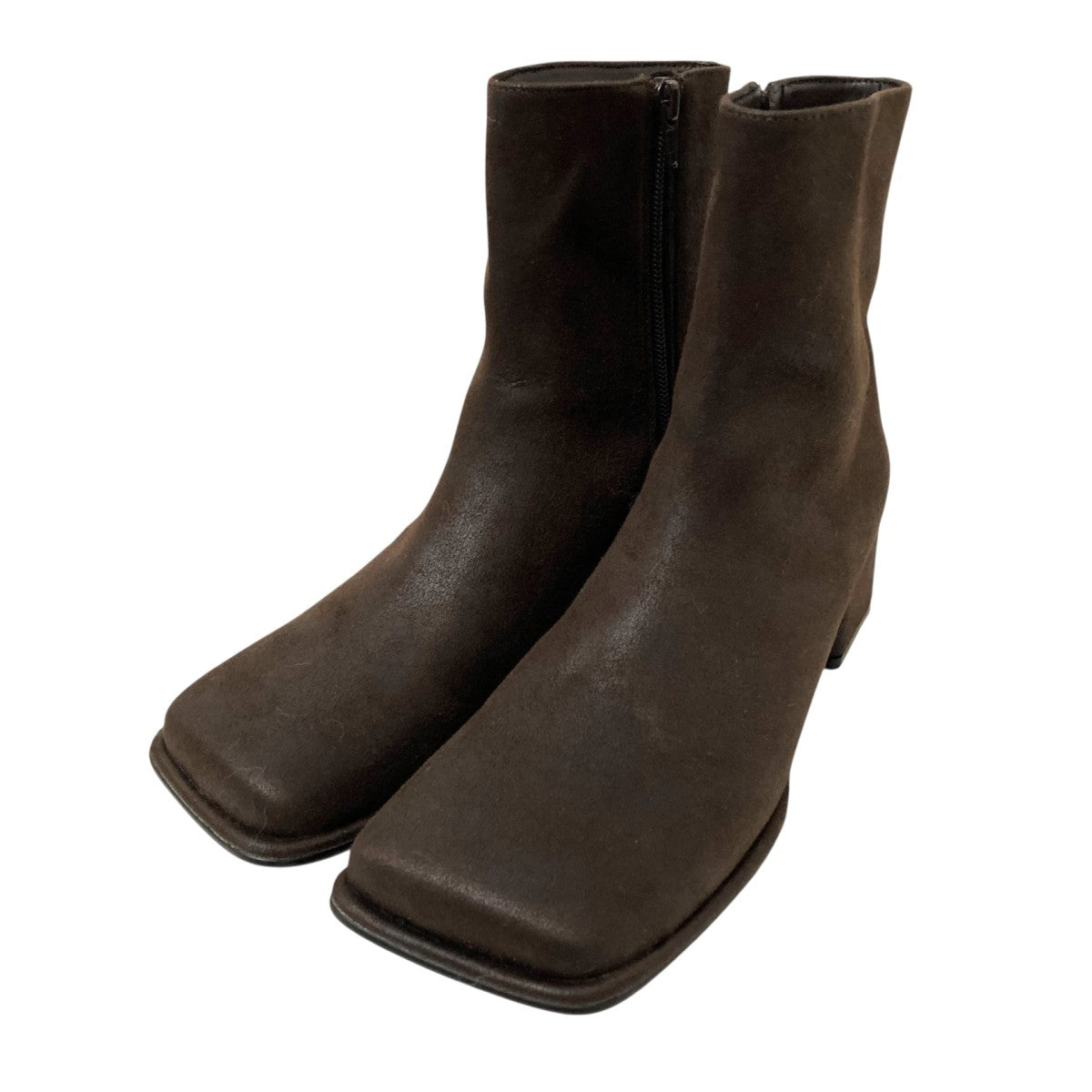 TODAYFUL Square Short Bootsショートブーツ 古着・中古-1枚目のアイテム画像