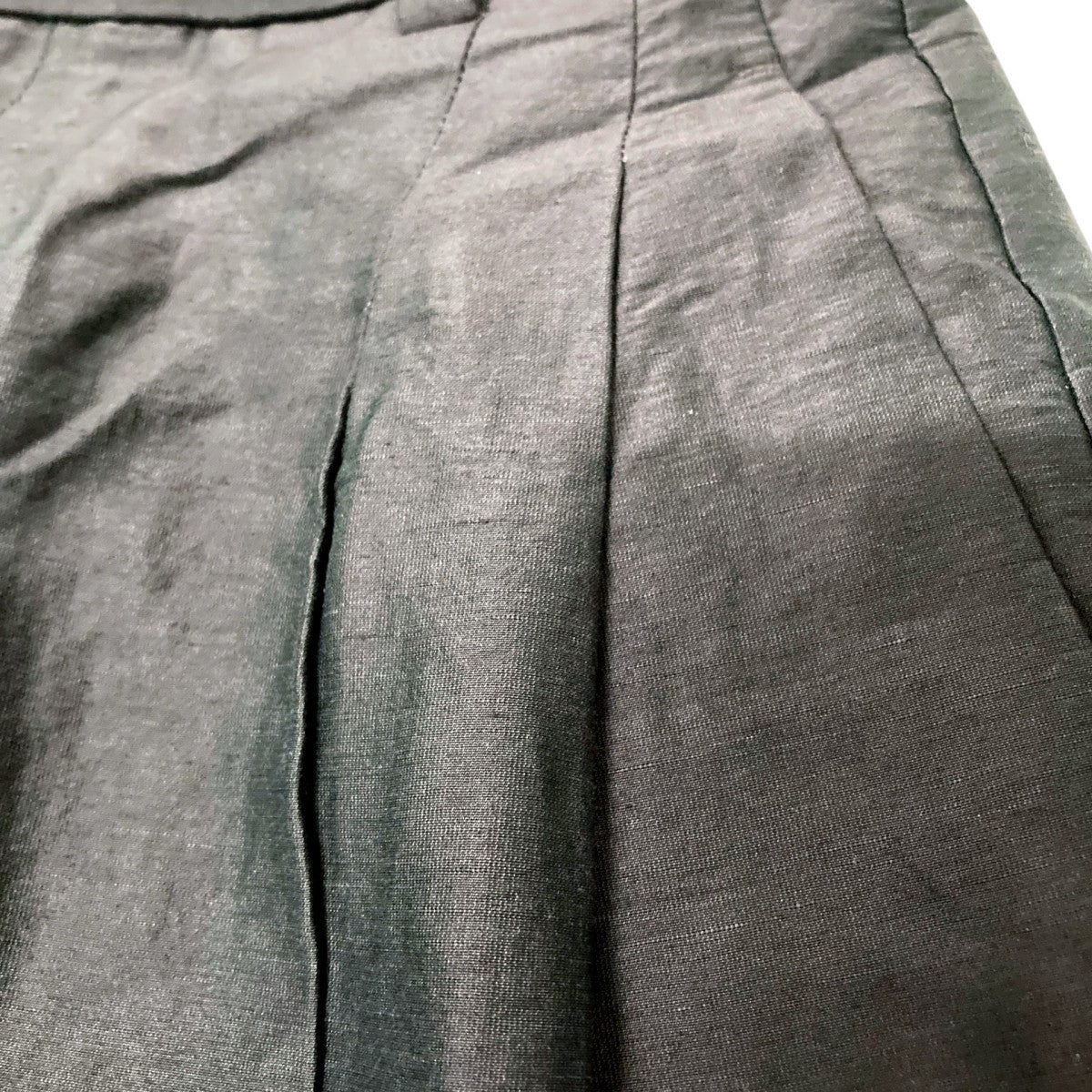 Plage VIS／LINEN TUCK WIDE パンツワイドパンツ24 030 922 8180 1 古着・中古-4枚目のアイテム画像