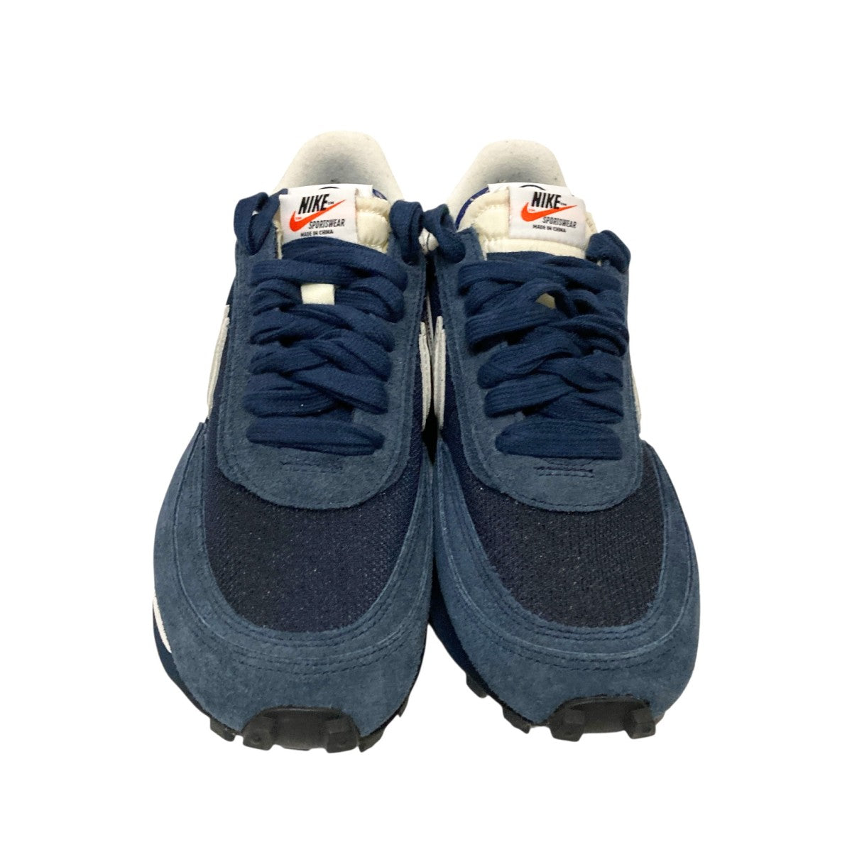 NIKE×sacai×FRAGMENT DESIGN LD WAFFLE／SFスニーカーDH2684 400 古着・中古-2枚目のアイテム画像