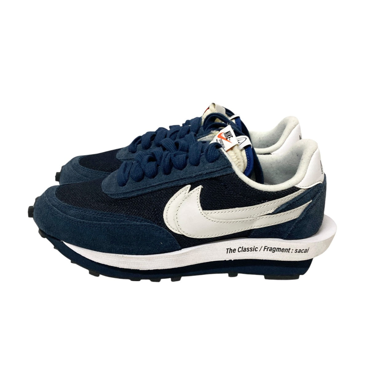 NIKE×sacai×FRAGMENT DESIGN LD WAFFLE／SFスニーカーDH2684 400 古着・中古-3枚目のアイテム画像