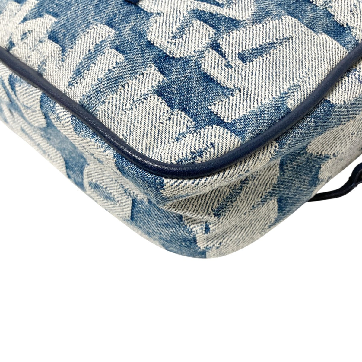 Supreme 22SSFat Tip Jacquard Denim Waist Bagウエストバッグ 古着・中古-3枚目のアイテム画像