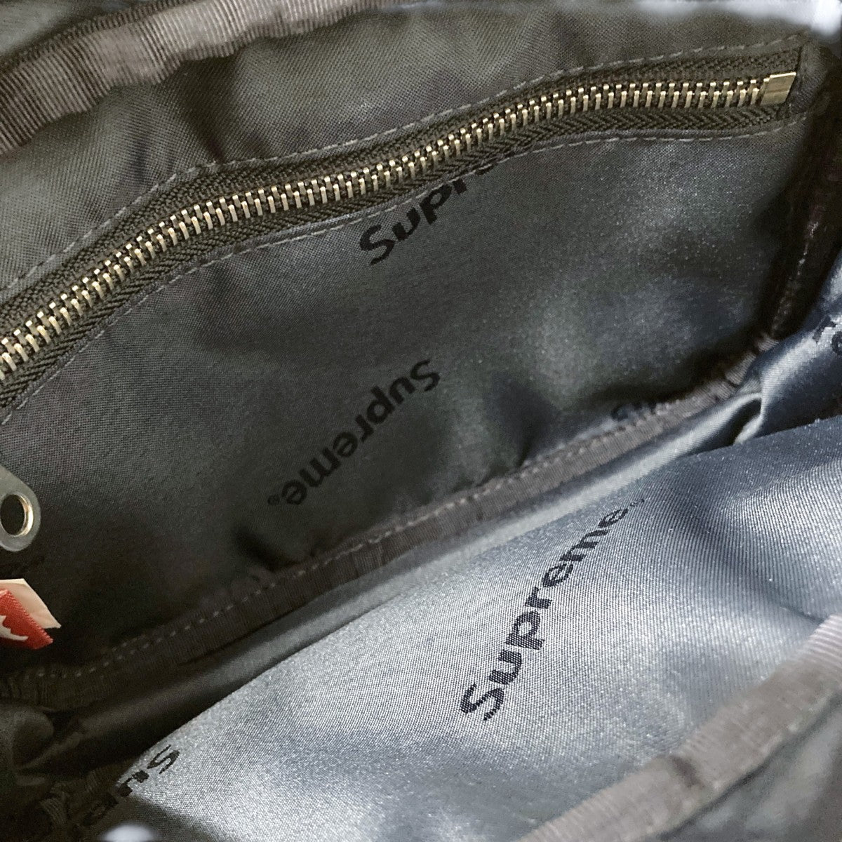 Supreme 22SSFat Tip Jacquard Denim Waist Bagウエストバッグ 古着・中古-5枚目のアイテム画像