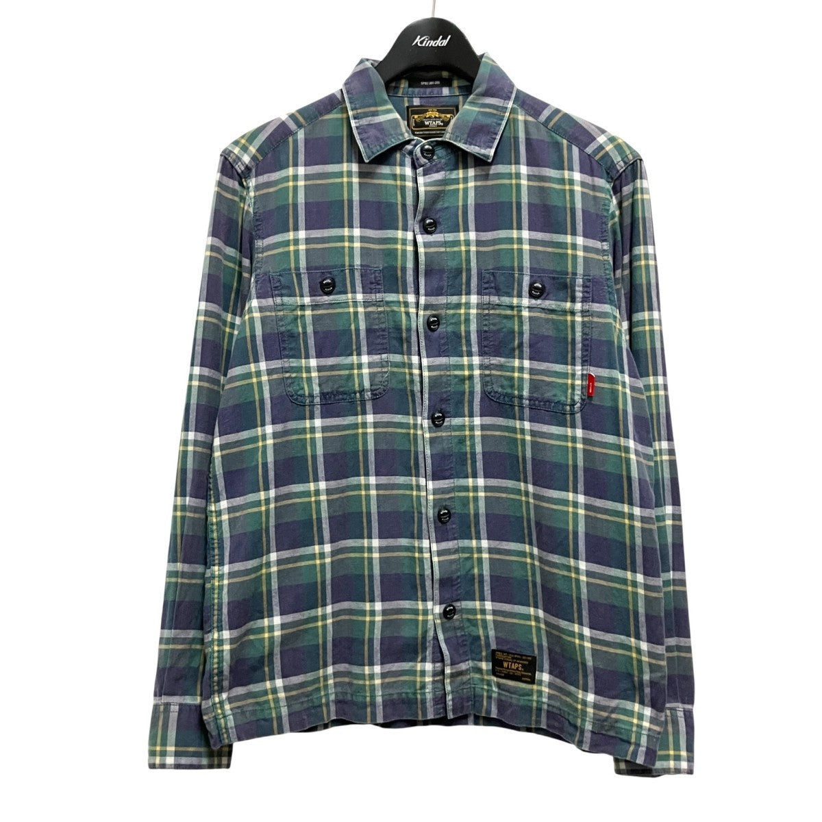 UNION LS／SHIRTSチェックシャツ121GWDT SHM