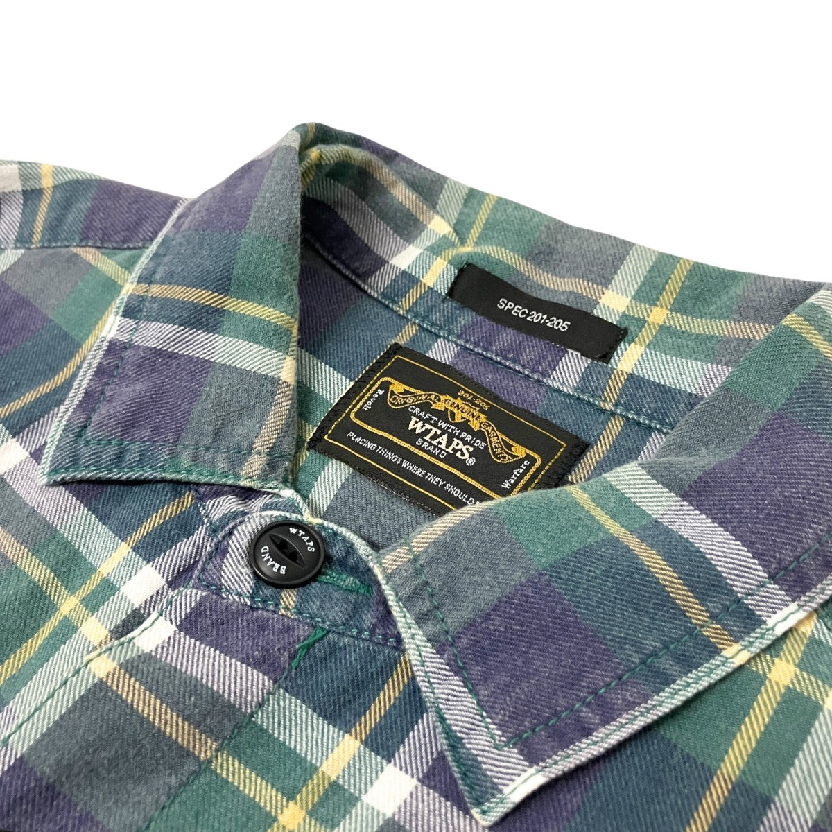 WTAPS(ダブルタップス) UNION LS／SHIRTSチェックシャツ121GWDT SHM