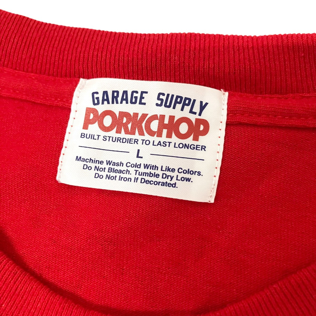 PORKCHOP GARAGE SUPPLY SPINNING TEE半袖Tシャツ 古着・中古-4枚目のアイテム画像