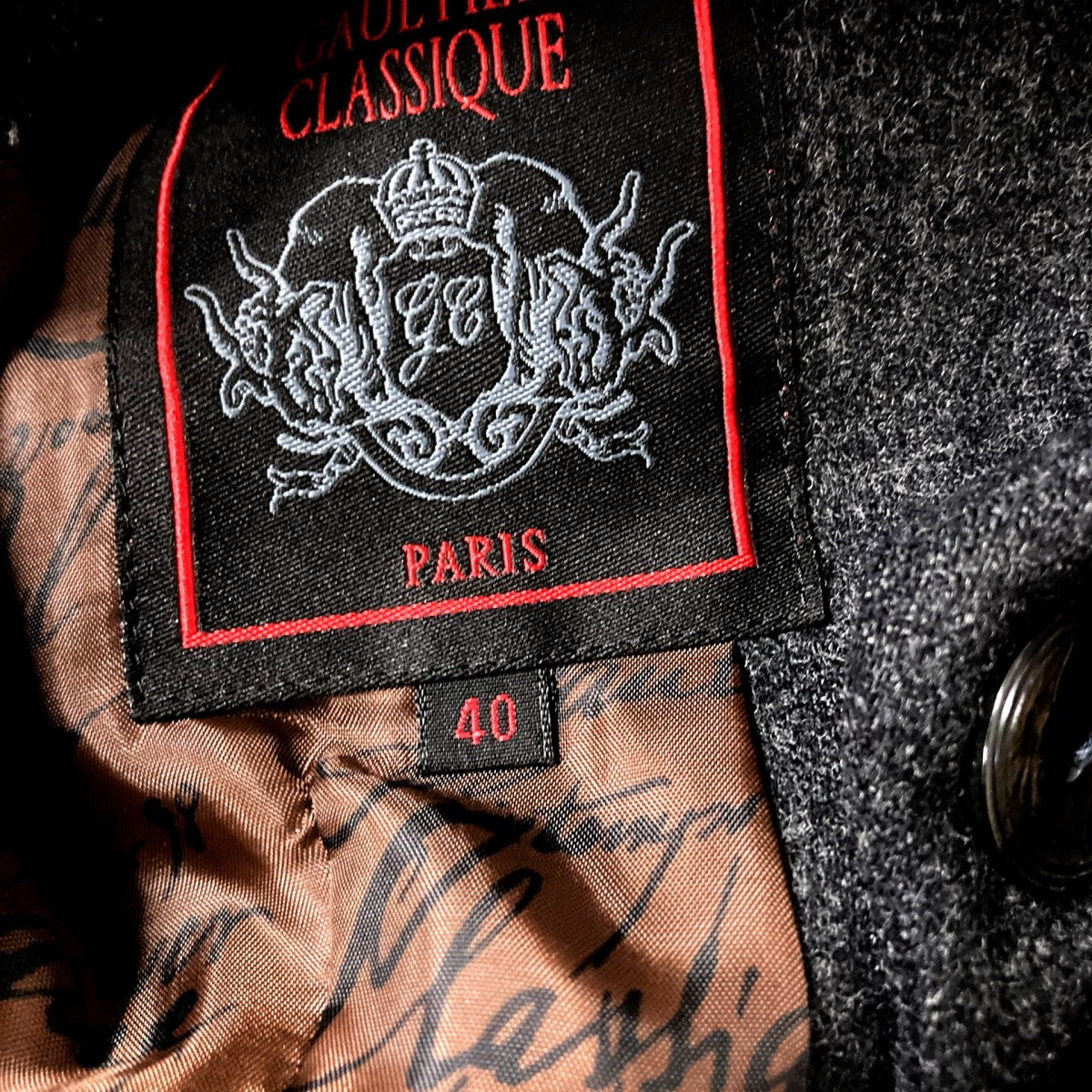 Jean Paul GAULTIER CLASSIQUE ロングコート 古着・中古-5枚目のアイテム画像