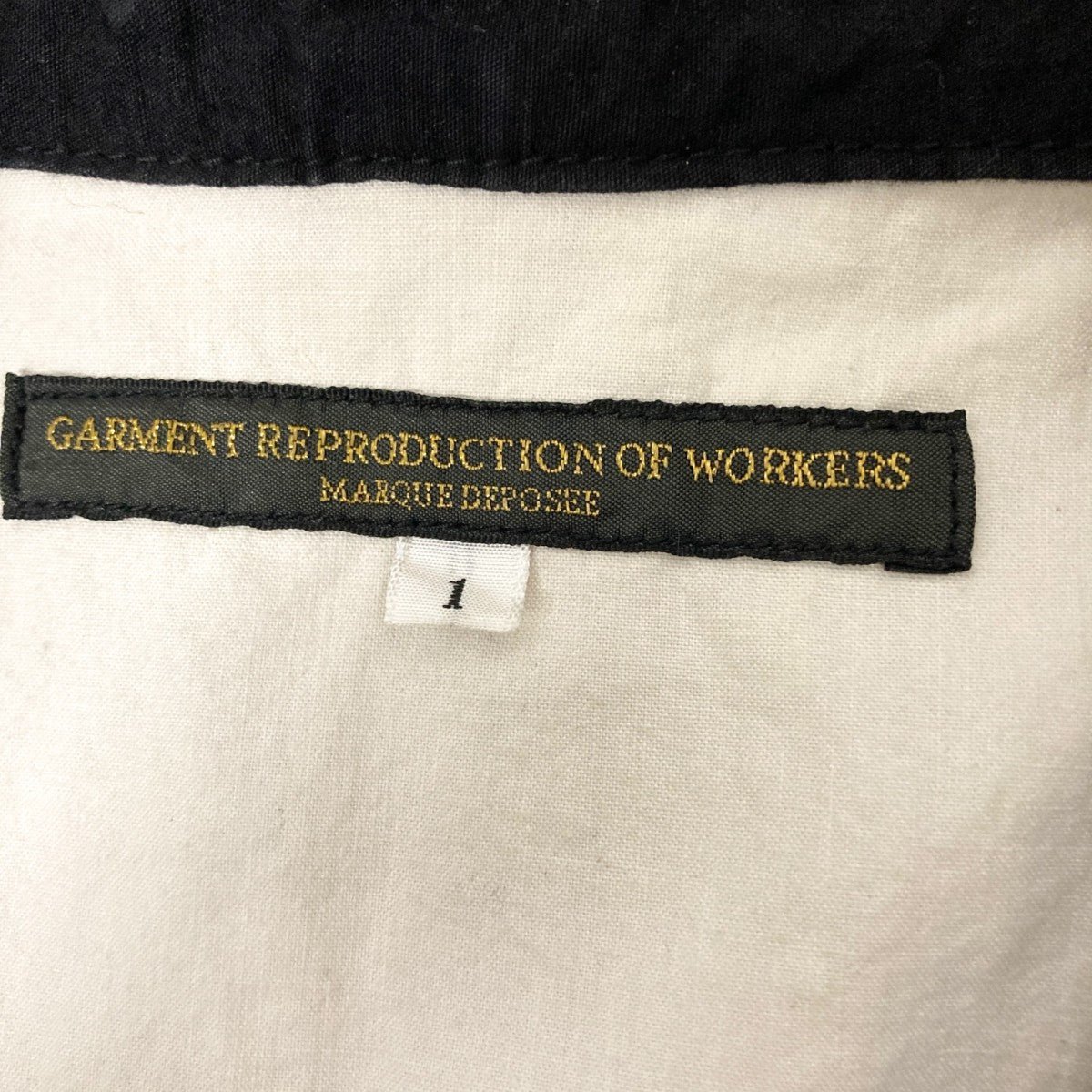 GARMENT REPRODUCTION OF WORKERS リネン混ジャケット 古着・中古-4枚目のアイテム画像