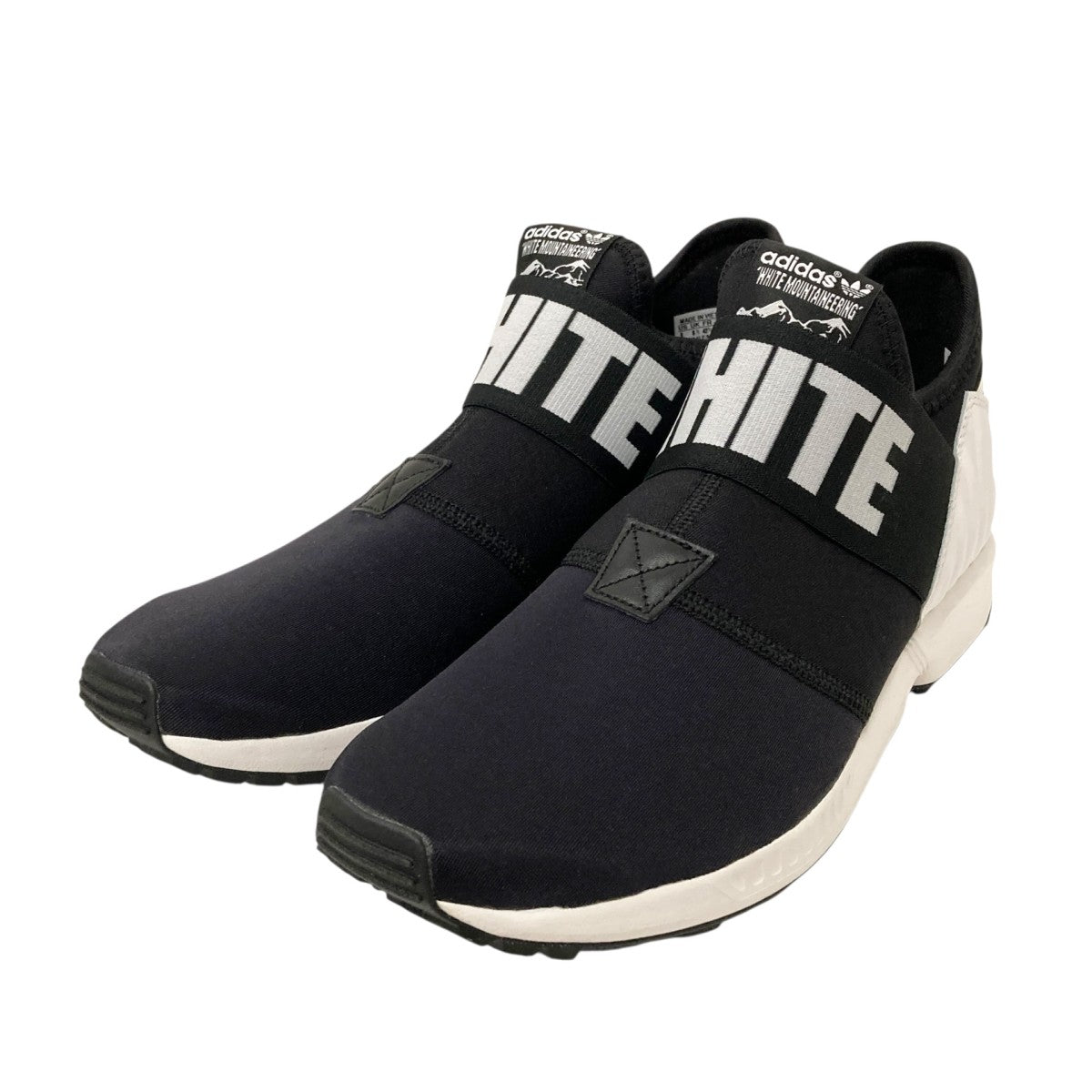 adidas×WHITE MOUNTAINEERING ZX FLUX PLUSスニーカーAQ3270 古着・中古-1枚目のアイテム画像