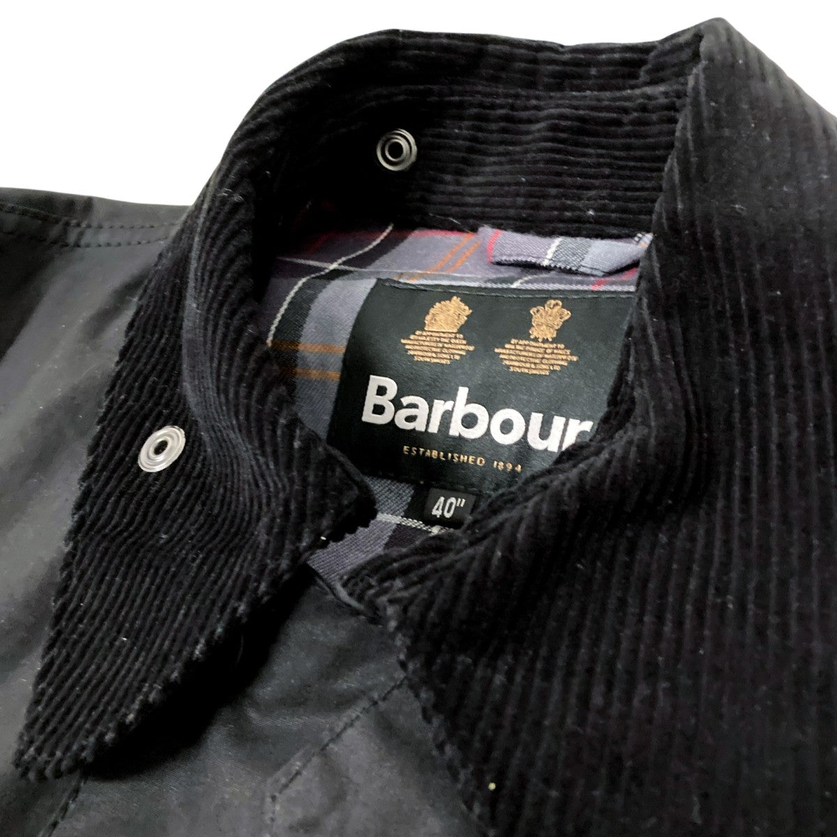 Barbour OSBORDERオイルドコート222MWX2089 古着・中古-3枚目のアイテム画像