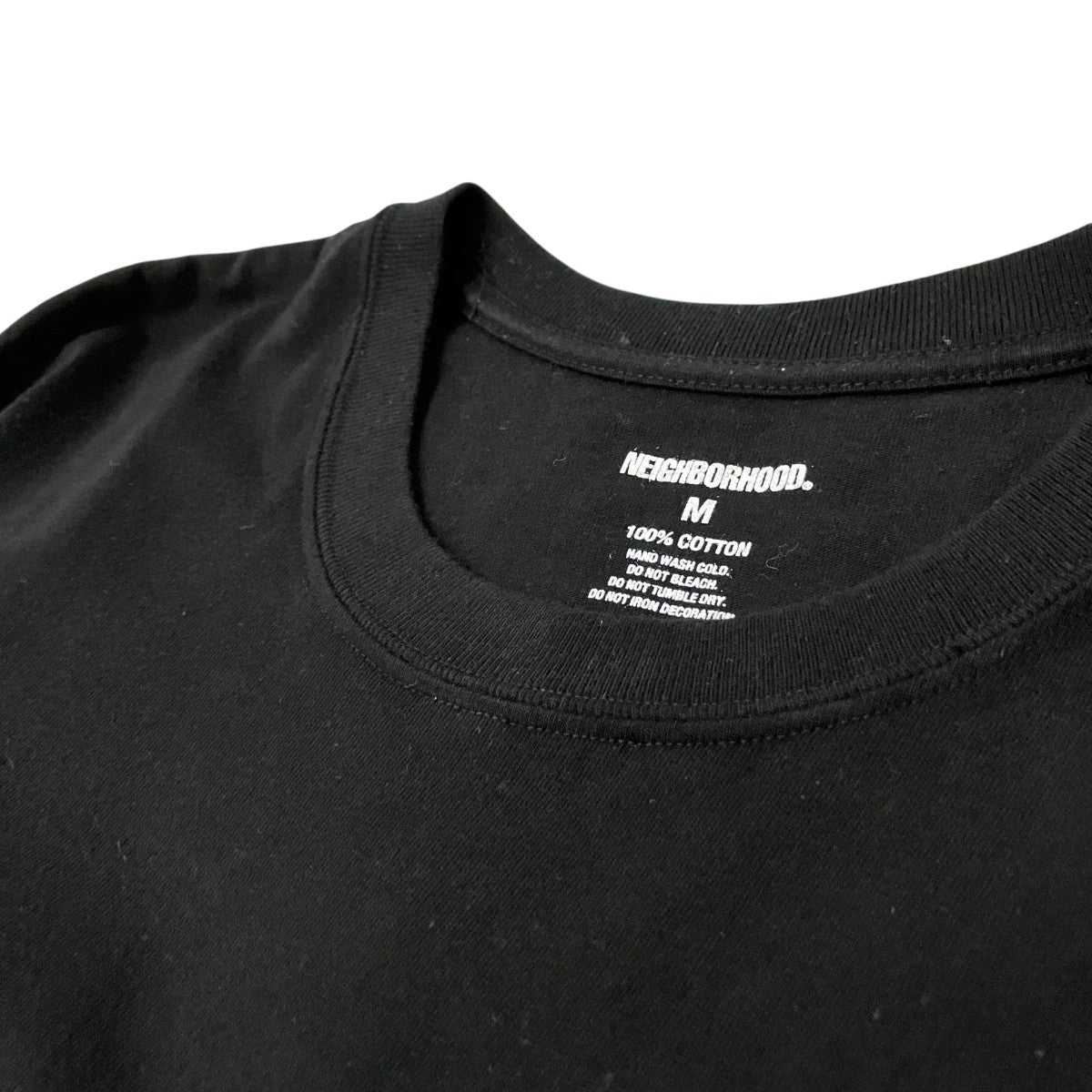 NEIGHBORHOOD(ネイバーフッド) プリントTシャツ ブラック サイズ M