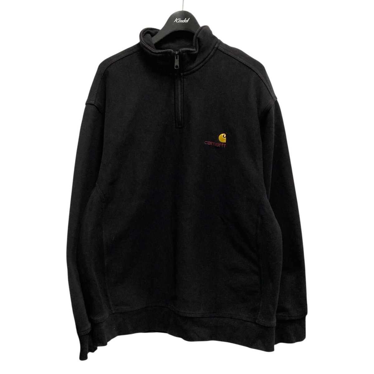 HALF ZIP AMERICAN SCRIPT SWEATハーフジップスウェットI027014