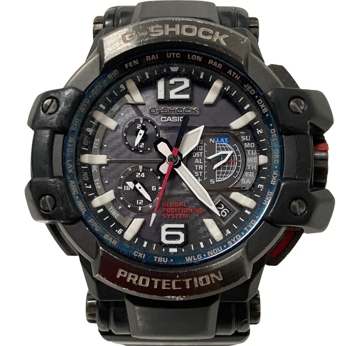 CASIO G-SHOCK MASTER OF G - AIRアナログウォッチGPW 1000 古着・中古-1枚目のアイテム画像