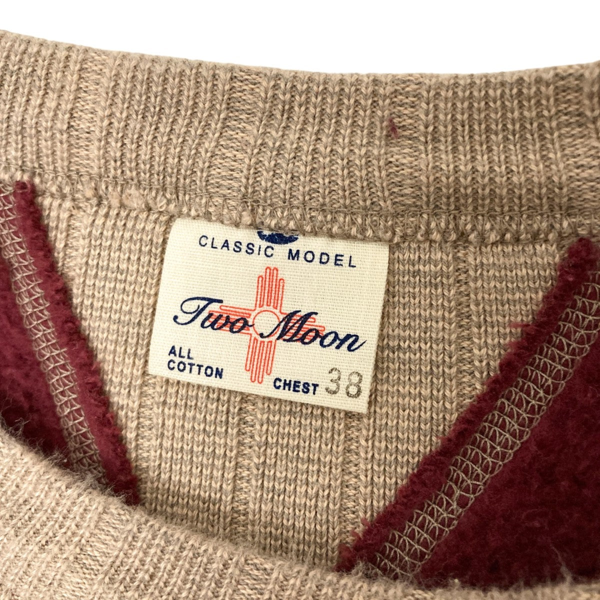 TWO MOON プルオーバースウェット 古着・中古-4枚目のアイテム画像