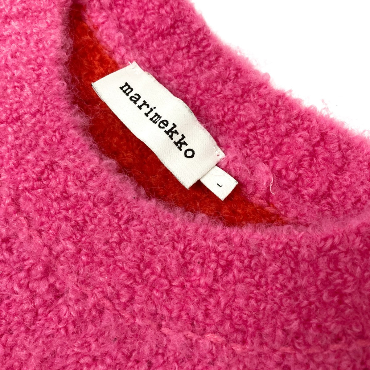 marimekko ニットベスト52234 5 92338 古着・中古-4枚目のアイテム画像