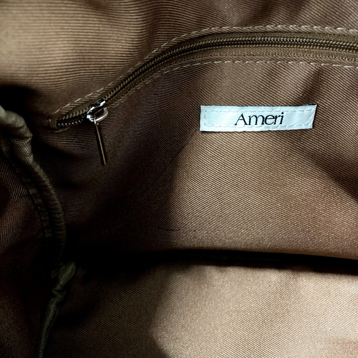 AMERI USEFUL MILITALY SQUARE BAGボトルホルダー付きショルダーバッグ 古着・中古-8枚目のアイテム画像