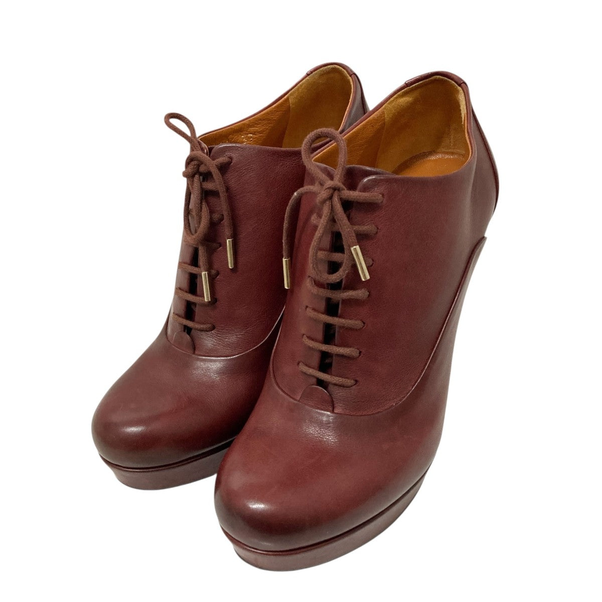 GUCCI(グッチ) ハイヒールパンプス297391 297391 バーガンディー