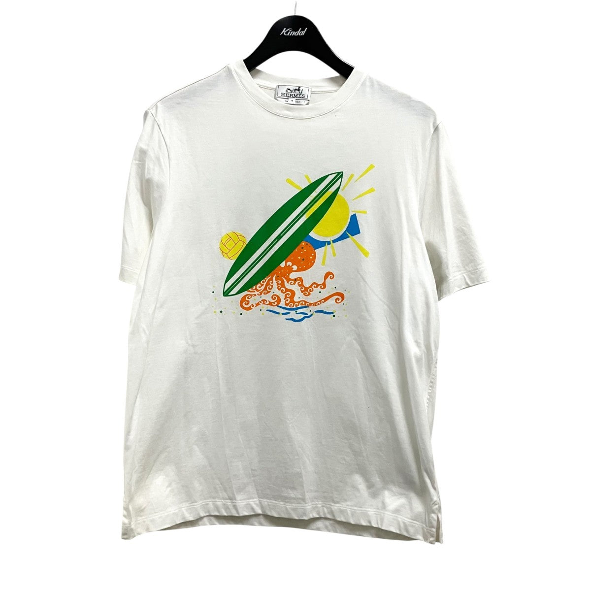 HERMES Poulp WatchプリントTシャツ 古着・中古-1枚目のアイテム画像