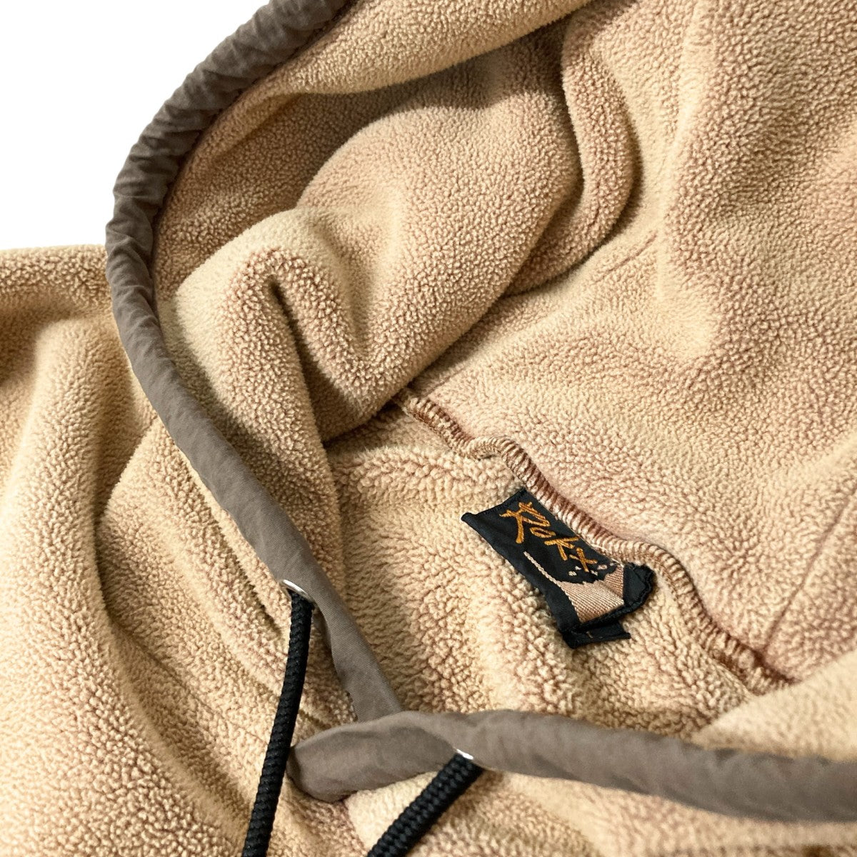 ROKX FLEECE PIG PARKAフリースパーカーRXMF234003 古着・中古-3枚目のアイテム画像