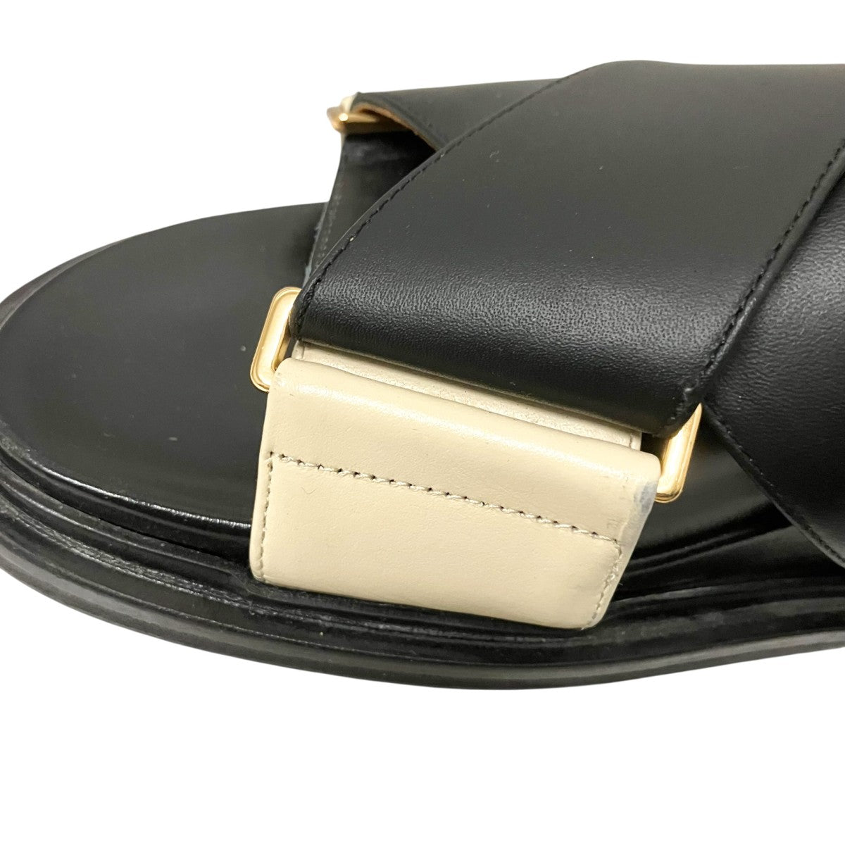 MARNI レザー クリスクロスサンダル 古着・中古-6枚目のアイテム画像
