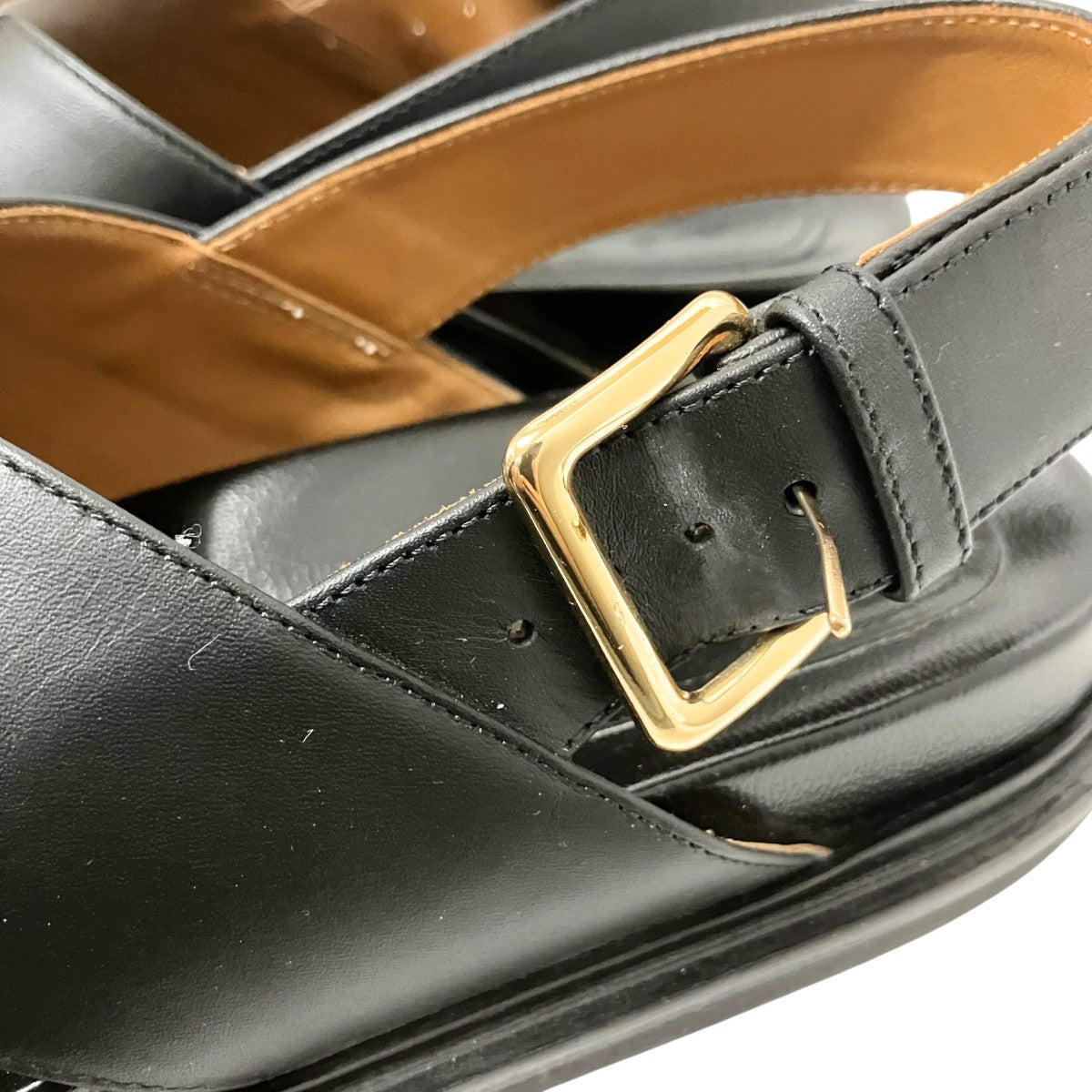 MARNI レザー クリスクロスサンダル 古着・中古-9枚目のアイテム画像