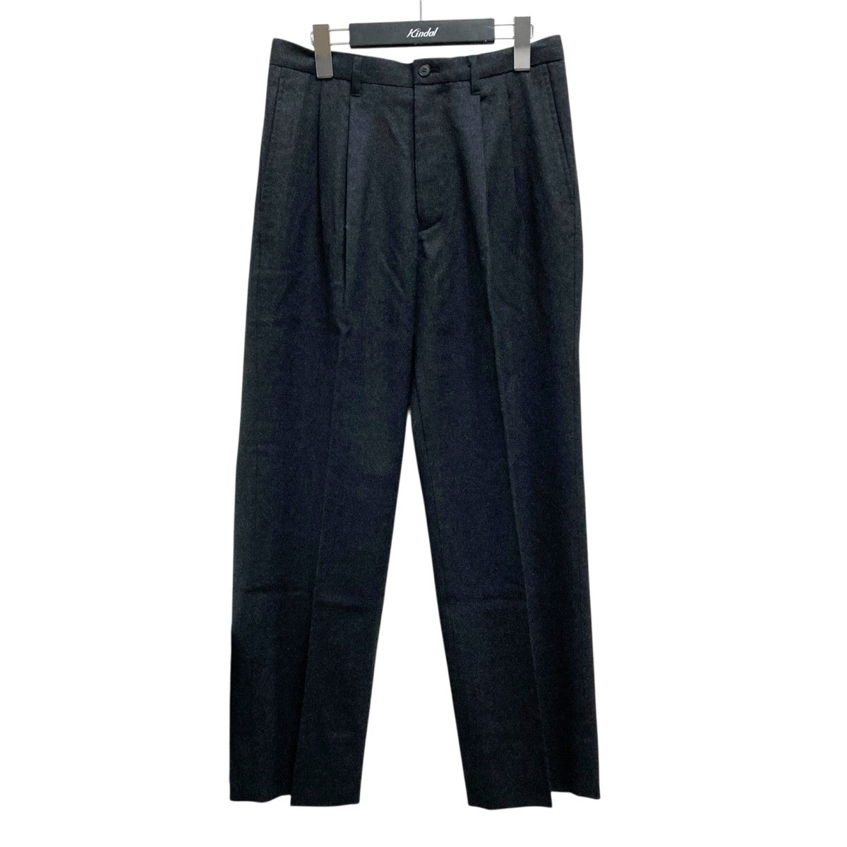 SATURDAYS SURF NYC WOOL SAXONY 2TUCK SLACKSスラックスパンツBTS 64030 B 古着・中古-1枚目のアイテム画像