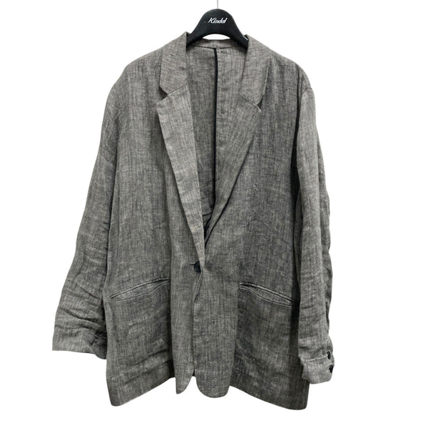 Spick and Span リネンエアリージャケット　グレー　38 Spick and Span(スピックアンドスパン) リネンエアリージャケット25