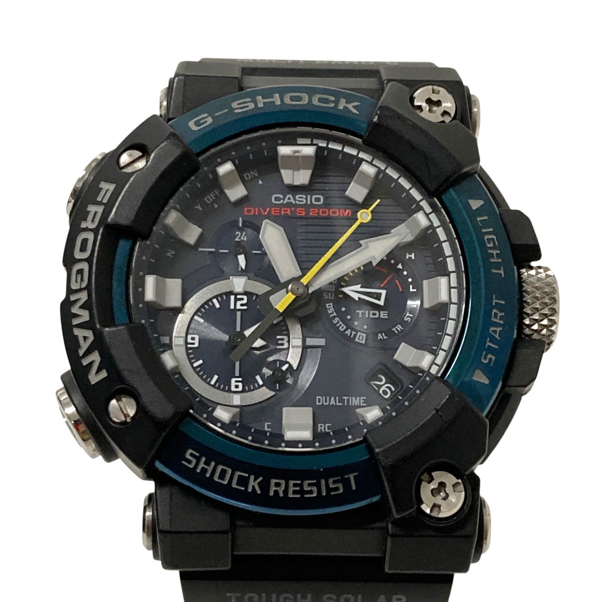 CASIO G-SHOCK MASTER OF G FROGMANアナログウォッチGWF A1000 古着・中古-1枚目のアイテム画像