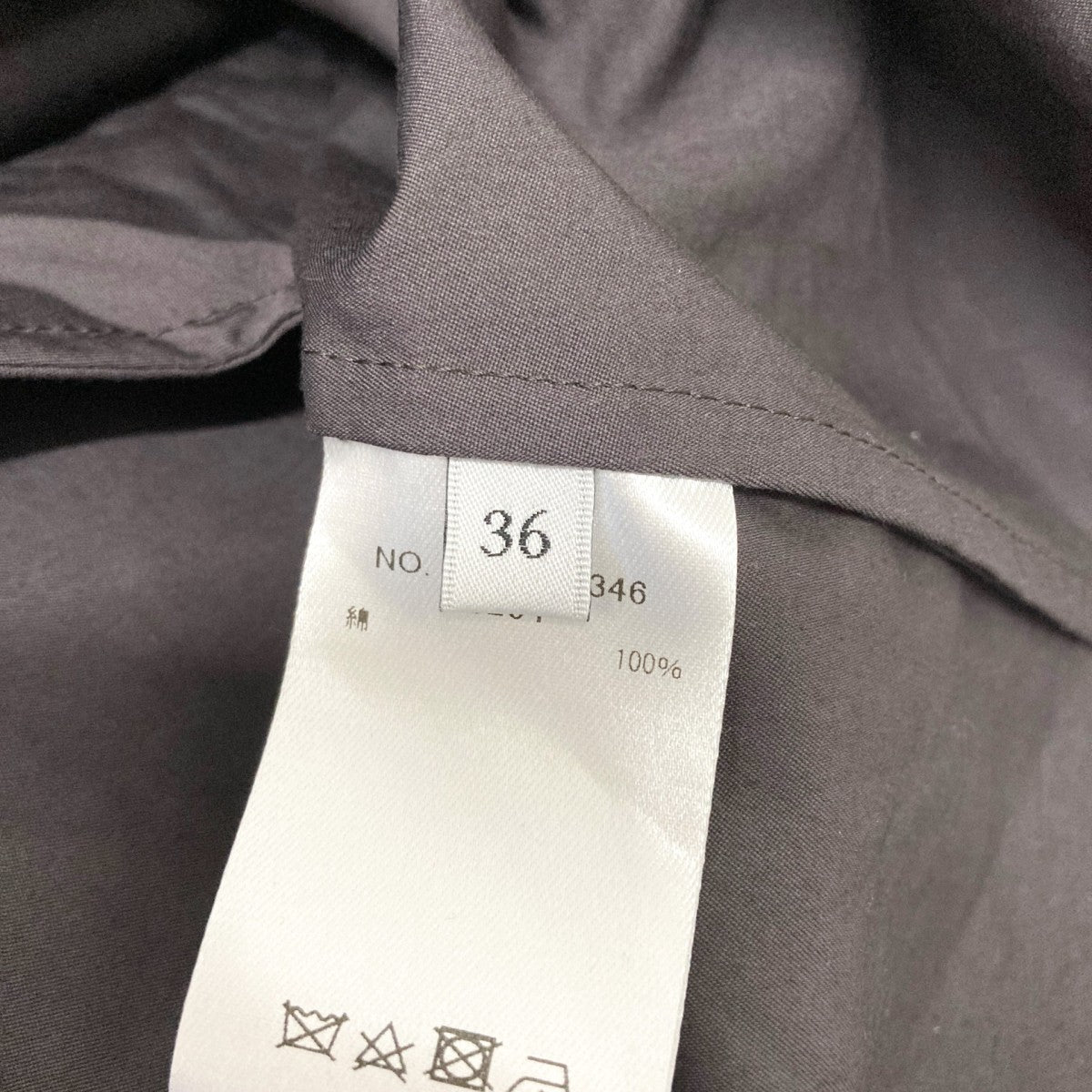EBURE シャツワンピース3210300346 古着・中古-4枚目のアイテム画像