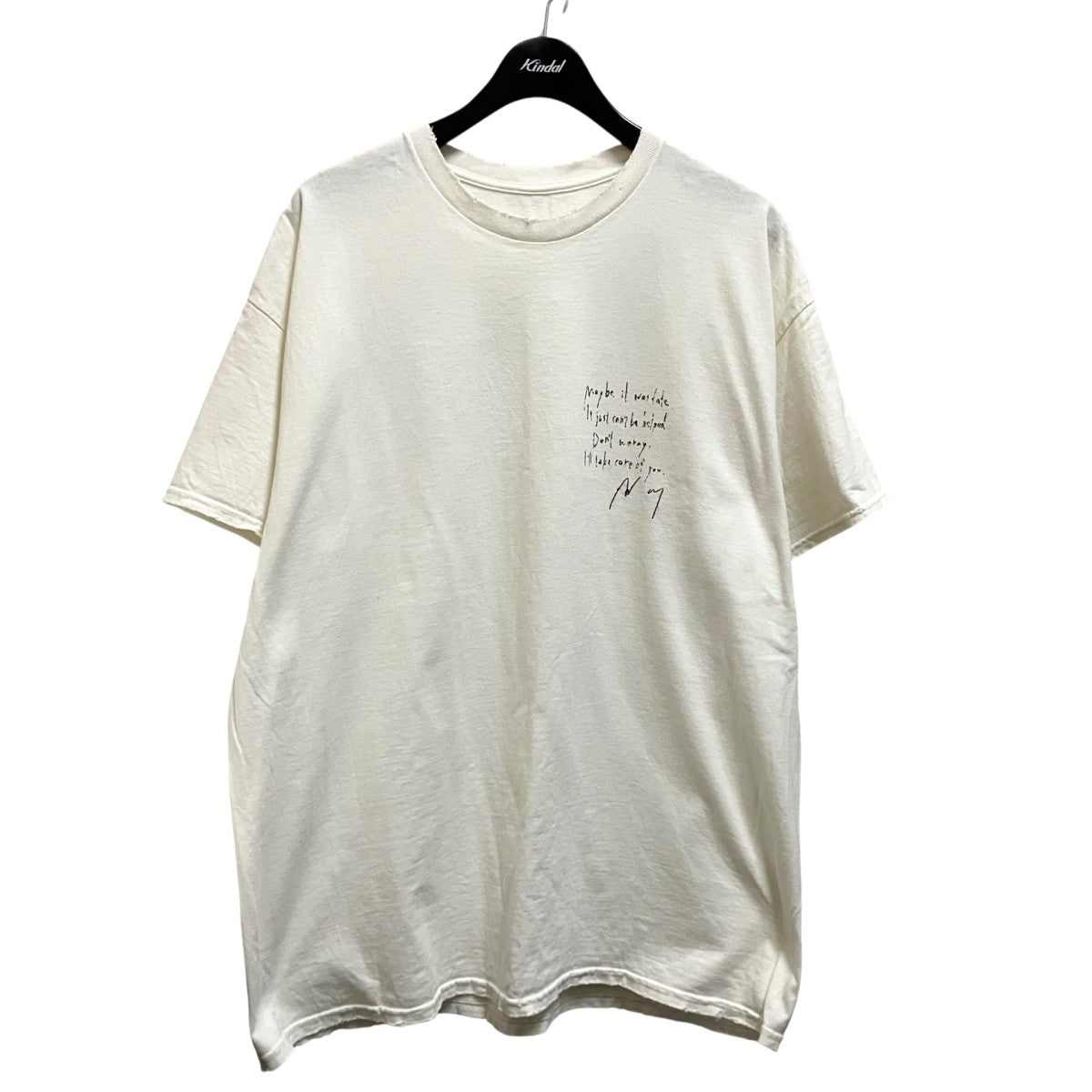 ANCELLM(アンセルム) EMBROIDERY DYED T -SHIRTS加工カットソーANC