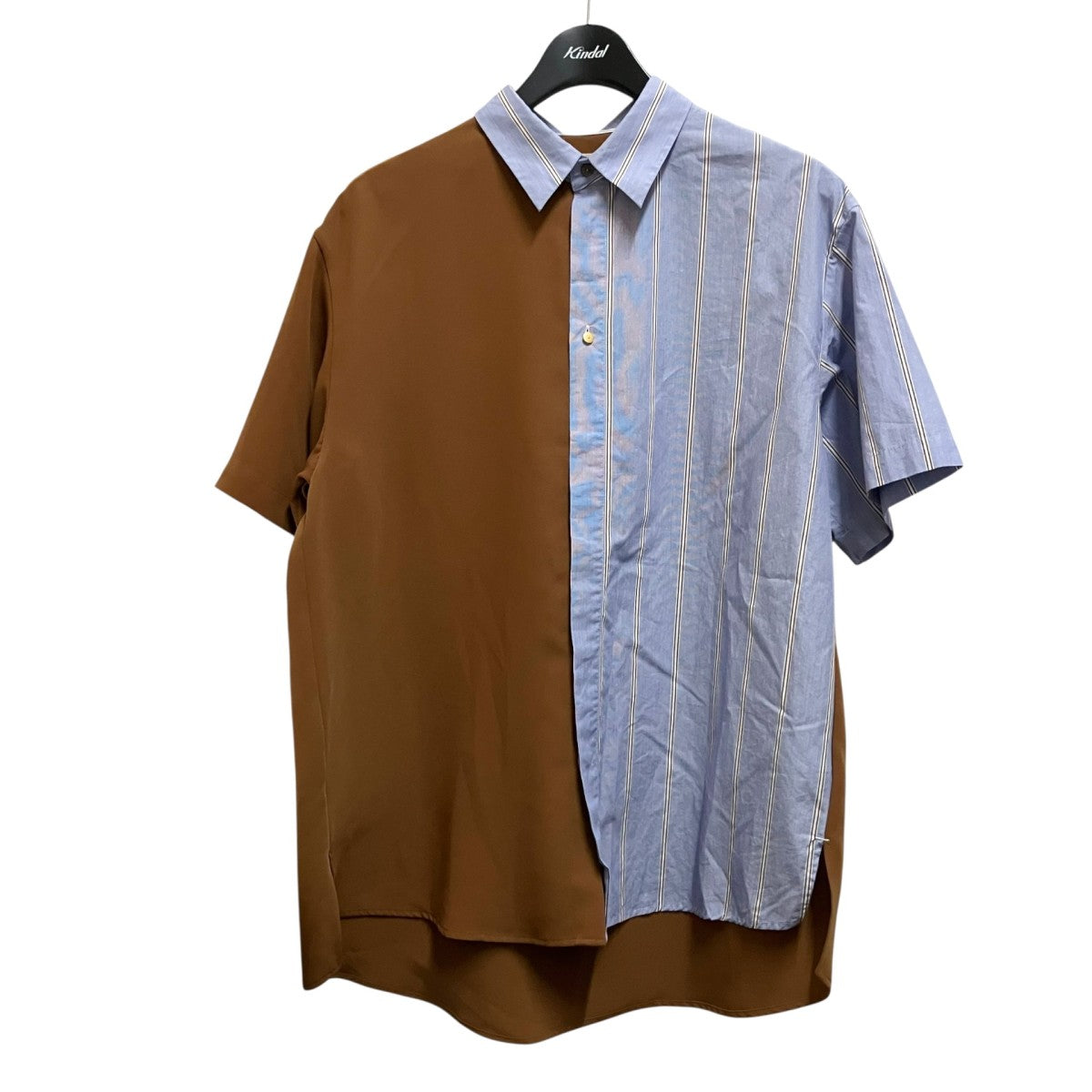 CULLNI 切替半袖シャツ21 SS 053 古着・中古-1枚目のアイテム画像