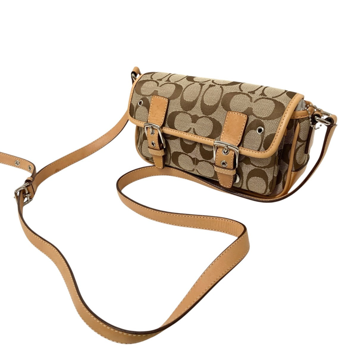 COACH(コーチ) シグネチャーショルダーバッグ6844 6844 ベージュ