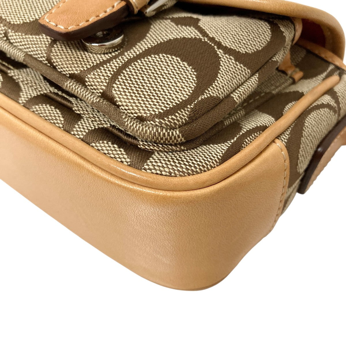 COACH(コーチ) シグネチャーショルダーバッグ6844 6844 ベージュ