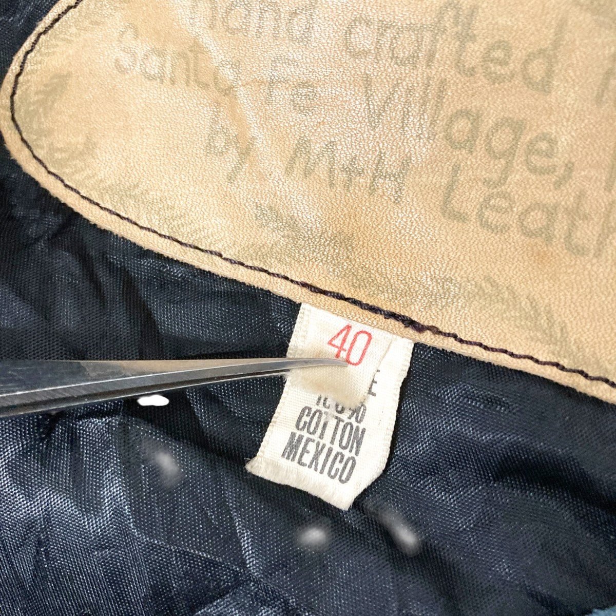 M+H 70sHand Made Jacketスウェードジャケット 古着・中古-5枚目のアイテム画像
