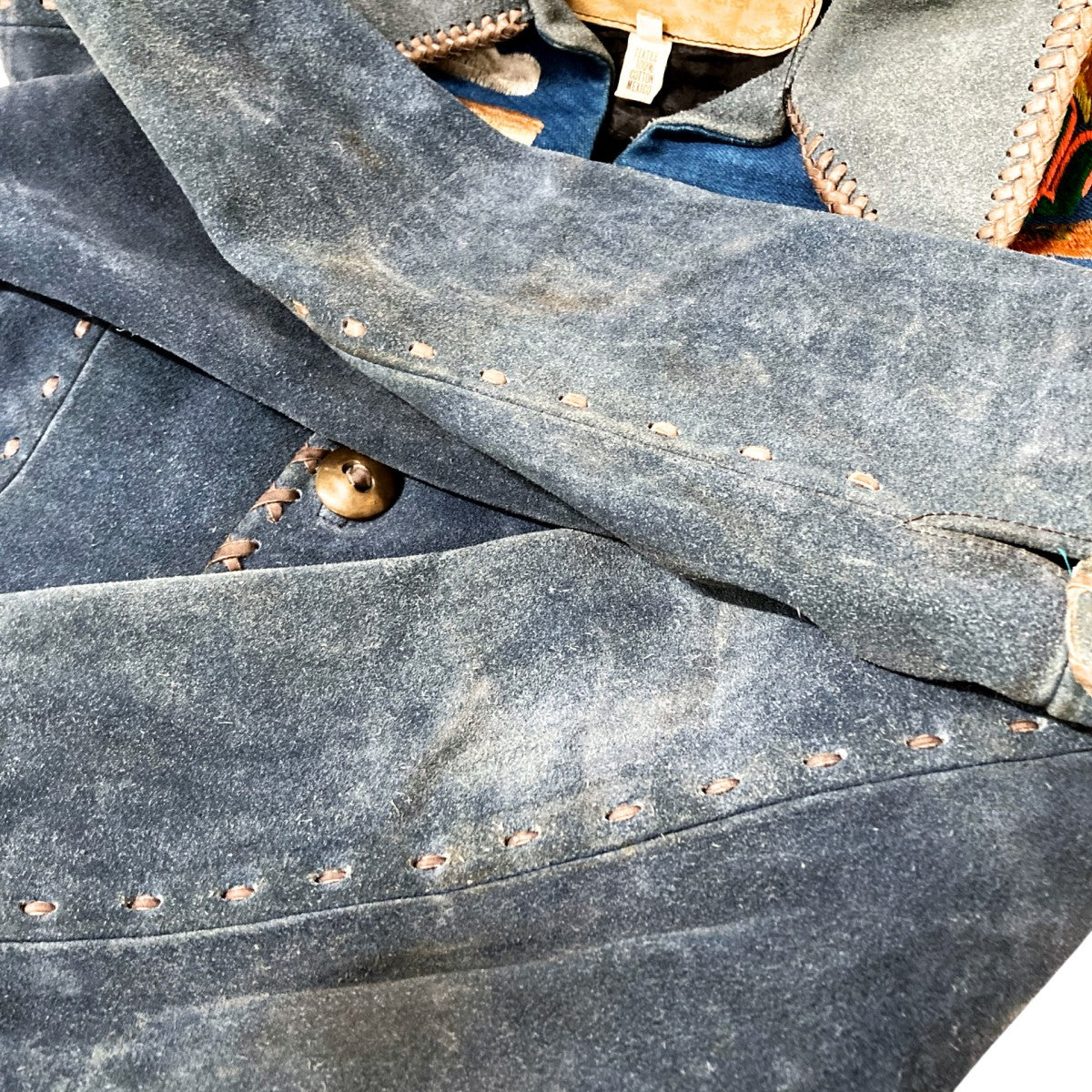 M+H 70sHand Made Jacketスウェードジャケット 古着・中古-7枚目のアイテム画像