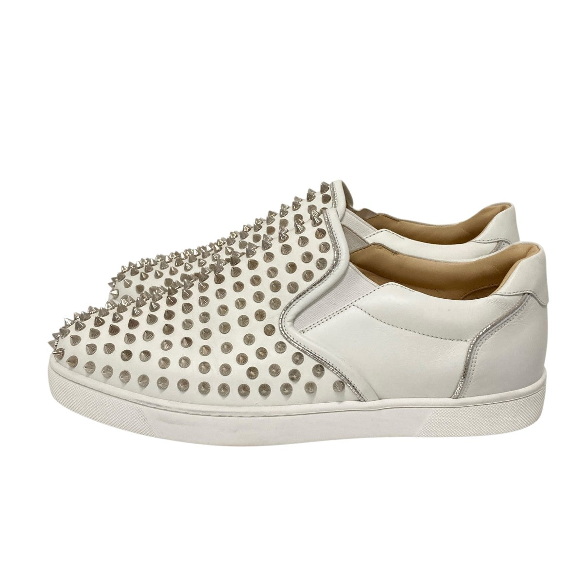Christian Louboutin スタッズスリッポンシューズ 古着・中古-3枚目のアイテム画像