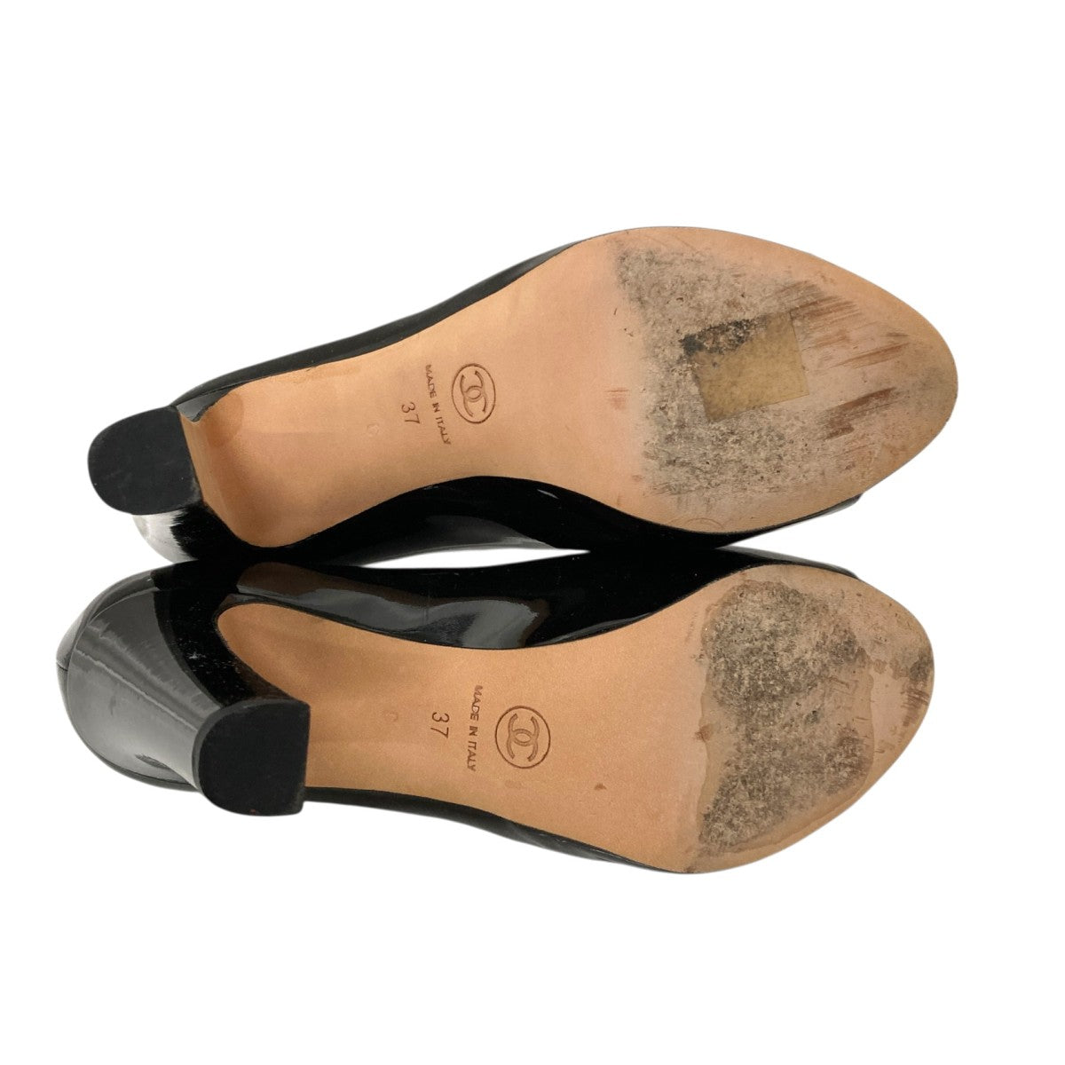 CHANEL パテントレザーパンプスA G27049 古着・中古-9枚目のアイテム画像