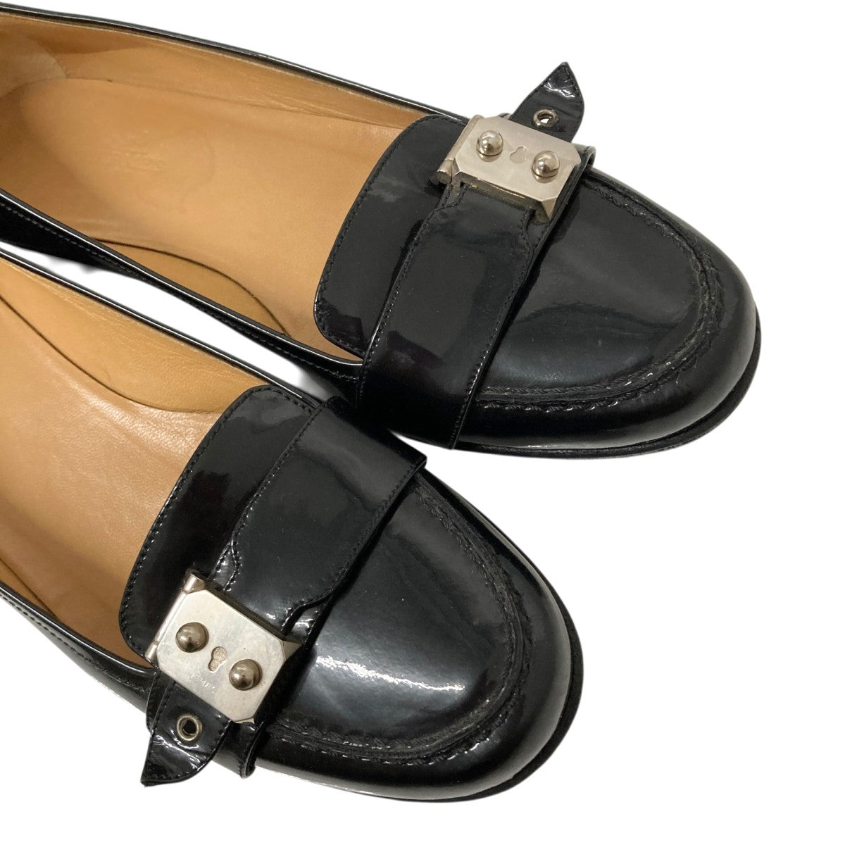 HERMES メタルバックルローファー 古着・中古-7枚目のアイテム画像