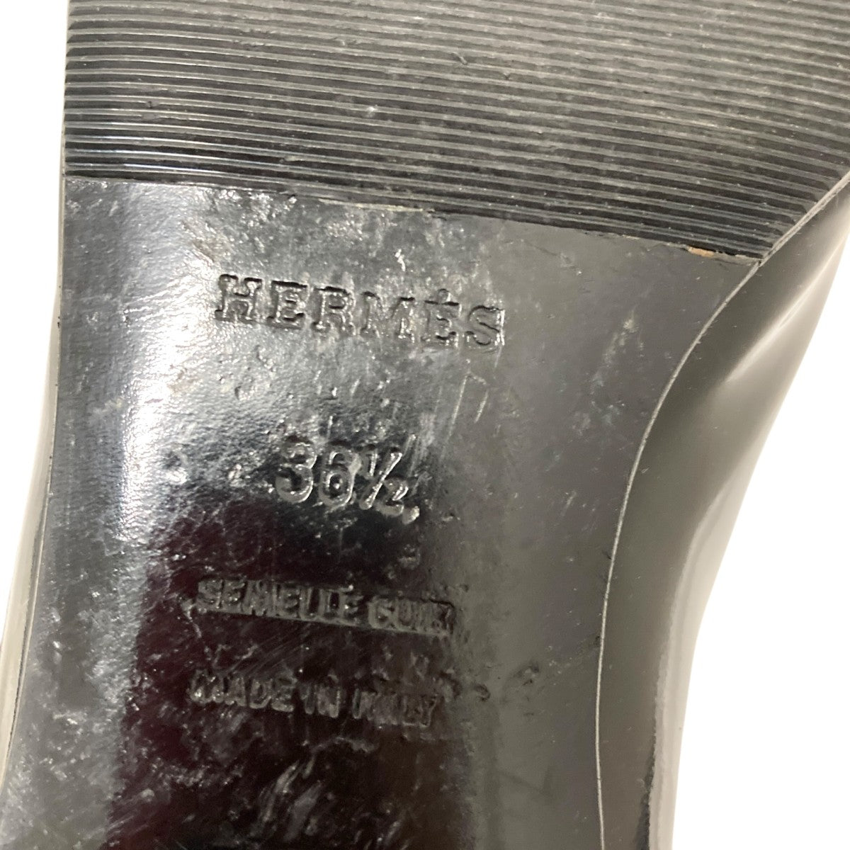 HERMES メタルバックルローファー 古着・中古-8枚目のアイテム画像