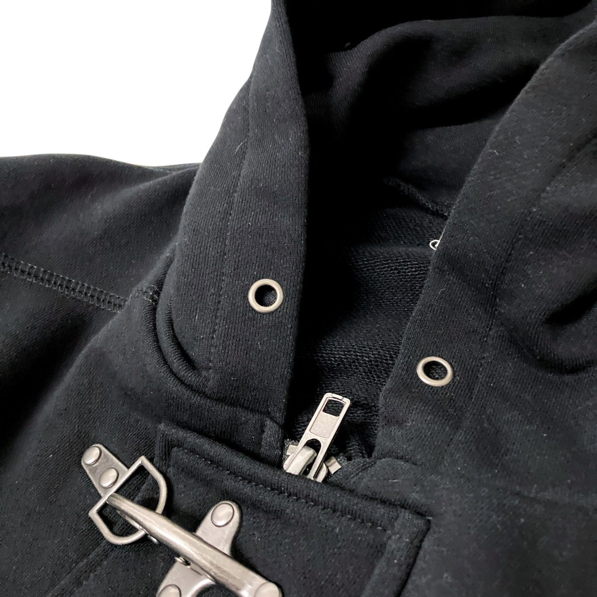 ANDER HUNK Fireman Design Zip-up ParkerジップアップパーカーAH092041BW 古着・中古-3枚目のアイテム画像