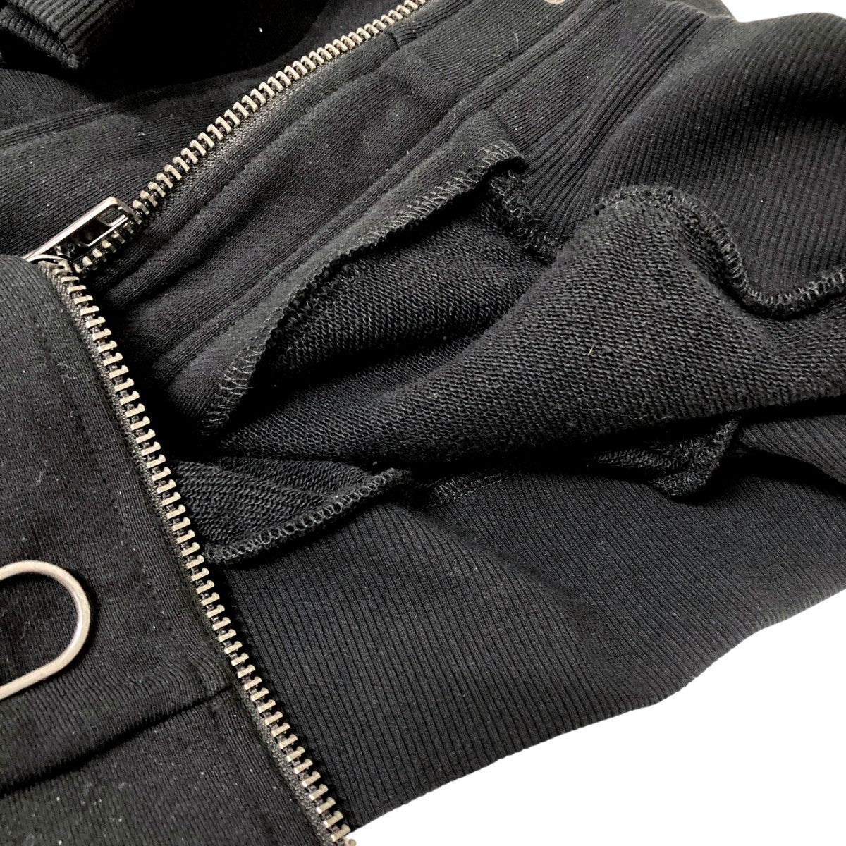 ANDER HUNK Fireman Design Zip-up ParkerジップアップパーカーAH092041BW 古着・中古-4枚目のアイテム画像